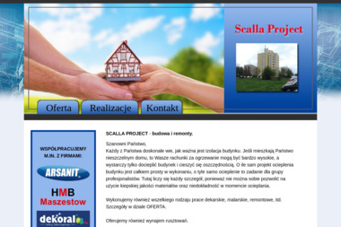 SCALLA PROJECT - Malarz Elewacji Gogolin