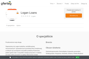Logan Loans - Kredyty Bankowe London