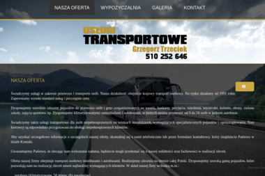 Usługi Transportowe Grzegorz Trzeciok - Firma Logistyczna Ruda Śląska