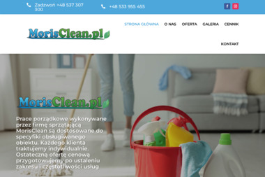 MorisClean - Usługi Sprzątania Biur Hrubieszów