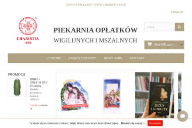 Charistia sp.j. Piekarnia opłatków wigilijnych i mszalnych