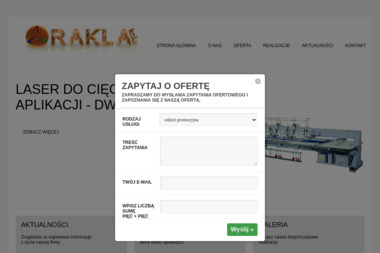 Zakład Usługowy RAKLA-KOLOR - Materiały reklamowe Łódź