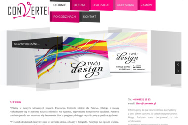 CONVERTE Usługi Reklamowo-Graficzne Kamila Turton - Grafik Poznań