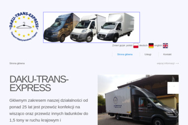 Daku-Trans-Express - Usługi Przeprowadzkowe Sob&oacute;tka