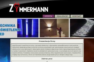 Maciej Zimmermann - Montaż oświetlenia Szemud
