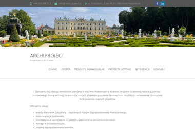 Pracownia Projektowa "ArchiProject" - Doskonałe Projektowanie Konstrukcji Stalowych w Mińsku Mazowieckim