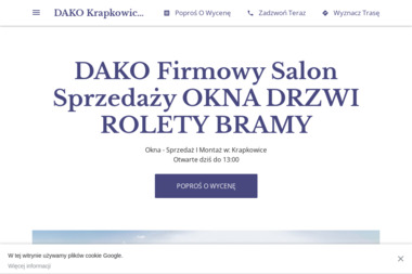 Salon Firmowy DAKO - Markowe Okna PCV Krapkowice