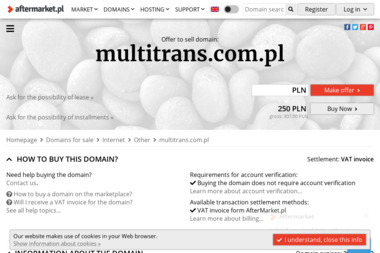 Multitrans Halina Wójcik - Firma Przewozowa Wasilków