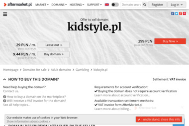 Kidstyle Kalinowska Magdalena - Sklep Internetowy Warszawa