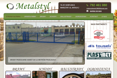 Metal Styl - Bramy garażowe Kobylnica
