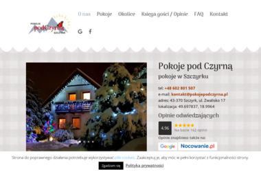 PokojePodCzyrna.pl - Noclegi w kraterach pod Czyrną