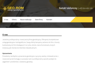 Geo-Rom Usługi Geodezyjne Roman Wisiecki - Najwyższej Klasy Firma Geodezyjna Trzebnica
