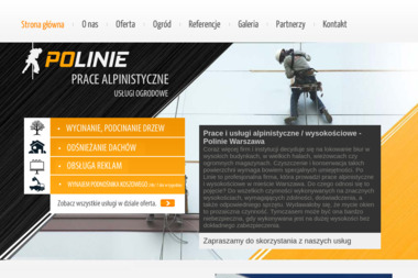 Polinie Piotr Koziarski Prace Wysokościowe Warszawa - Prace Alpinistyczne Warszawa