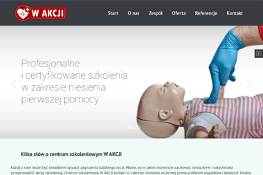 "W AKCJI" Ratownictwo medyczne, szkolenia, eventy - Rafał Gajda - Szkolenia BHP Online Międzychód