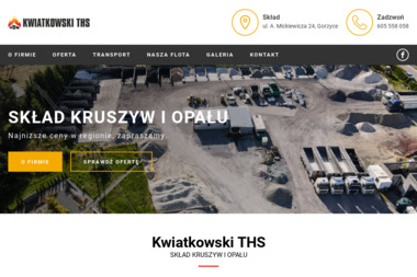 KWIATKOWSKI THS Marcin Kwiatkowski - Skład opału Gorzyce
