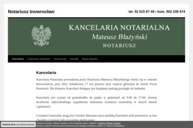 Kancelaria Notarialna Mateusz Błażyński - Usługi Prawnicze Inowrocław