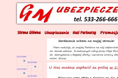 GM UBEZPIECZENIA GRAŻYNA PACHOLIK - Ubezpieczenia oc dla Firm Bytom