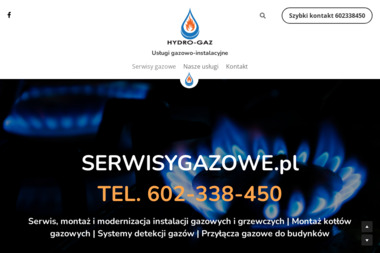 FHU HYDRO-GAZ - Staranne Kominki Narożne Gdynia