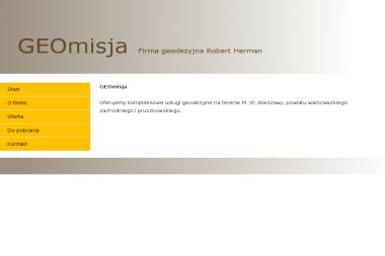 Herman Robert Firma geodezyjna - Geodeta Warszawa