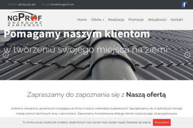 NGPROF Grzegorz Kamieński - Porządne Czyszczenie Rynien Dachowych Białystok