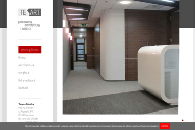 Tesart Pracownia architektury i wnętrz - Projektowanie Lokali Usługowych Warszawa