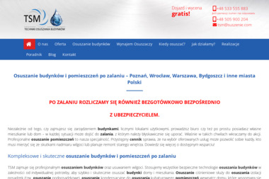 TSM Osuszanie Budynk&oacute;w Poznań, Warszawa, Wrocław, Ł&oacute;dź - Osuszanie Poznań