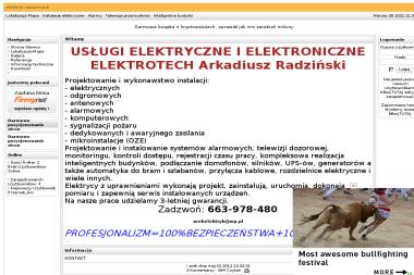 Usługi Elektryczne i Elektroniczne - Oświetlenie Elewacji Szczecinek