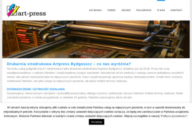 Firma poligraficzno-reklamowa Art-press Jacek Kaczmarek - Koszulki z Nadrukiem Bydgoszcz