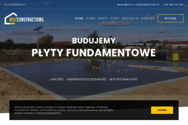BEST - płyty fundamentowe - Solidny Fundament Szczecin
