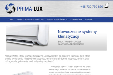 Prima-Lux Janusz Wronka - Świetna Klimatyzacja Biura Chełm