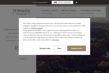 Hotel SPA Dr Irena Eris Sp. z o.o.