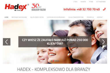 Centrum Zaopatrzenia Budowlanego HADEX Sp.z.o.o. - Bramy garażowe Jastrzębie-Zdrój
