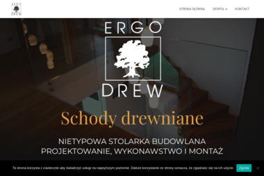 Przedsiębiorstwo Produkcyjne ERGO-DREW Leszek Król - Schody metalowe Zławieś Wielka