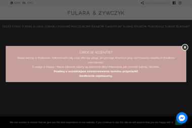 Suknie ślubne FULARA&ŻYWCZYK - Odzież Dziecięca Krak&oacute;w