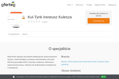 Kul-Tynk Ireneusz Kulesza - Murowanie ścian Rzekuń