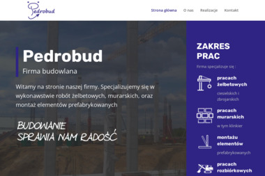 PEDROBUD - Firma Zbrojarska Białystok