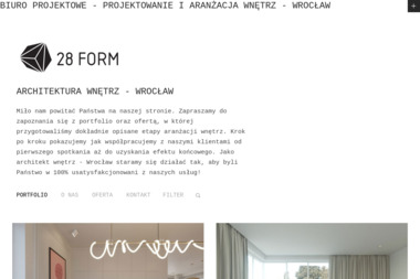 Potrzebujesz architekta wnętrz ? 28 form - Projekt Wnętrza Domu Świdnica
