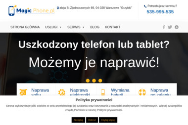 Magic Phone Sebastian Sokół - Serwis komputerów, telefonów, internetu Warszawa