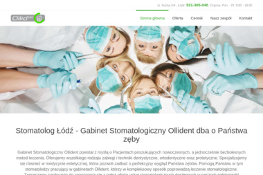 Gabinet stomatologiczny Ollident - Aleksandra Rydzyńska - Usługi Stomatologiczne Łódź
