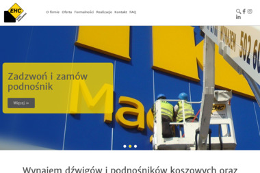 EHC-Kraków - Wypożyczalnia Sprzętu Budowlanego Kraków