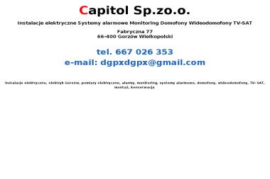 Capitol Sp. z o.o. - Serwis Alarmów Gorzów Wielkopolski