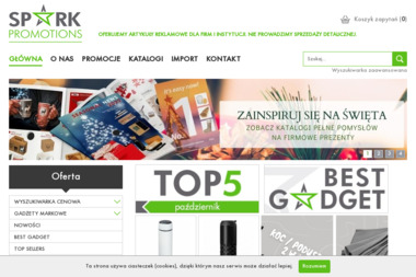 Spark Promotions - Materiały reklamowe Mirków