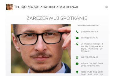Adam Bernau Kancelaria Adwokacka - Radca Prawny Lublin