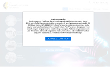 Usługi Elektryczne Rafał Maroszek - Montaż instalacji odgromowej Ożarów Mazowiecki