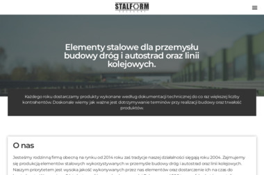 STALFORM Szymon Szczucki - Budownictwo inżynieryjne powiat kaliski