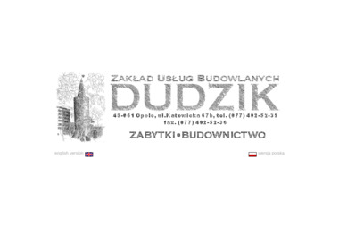 Zakład usług budowlanych inż. Jan Dudzik - Solidne Wylewki Maszynowe Opole