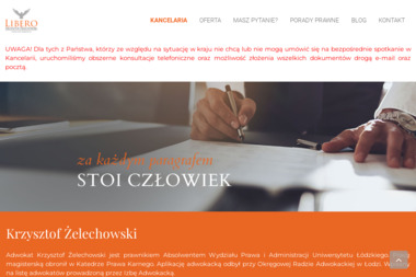 Kancelaria Adwokacka Libero Adwokat Krzysztof Żelechowski