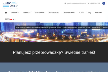 Arkadiusz FRĄSZCZAK TRANSSPEED - Przeprowadzki Wrocław