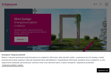 Eurocolor Salon Producenta Szczecin - Żaluzje fasadowe Szczecin