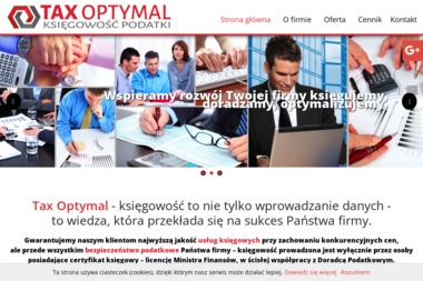 Biuro rachunkowe TAX OPTYMAL - Księgowanie Przychodów i Rozchodów Marki